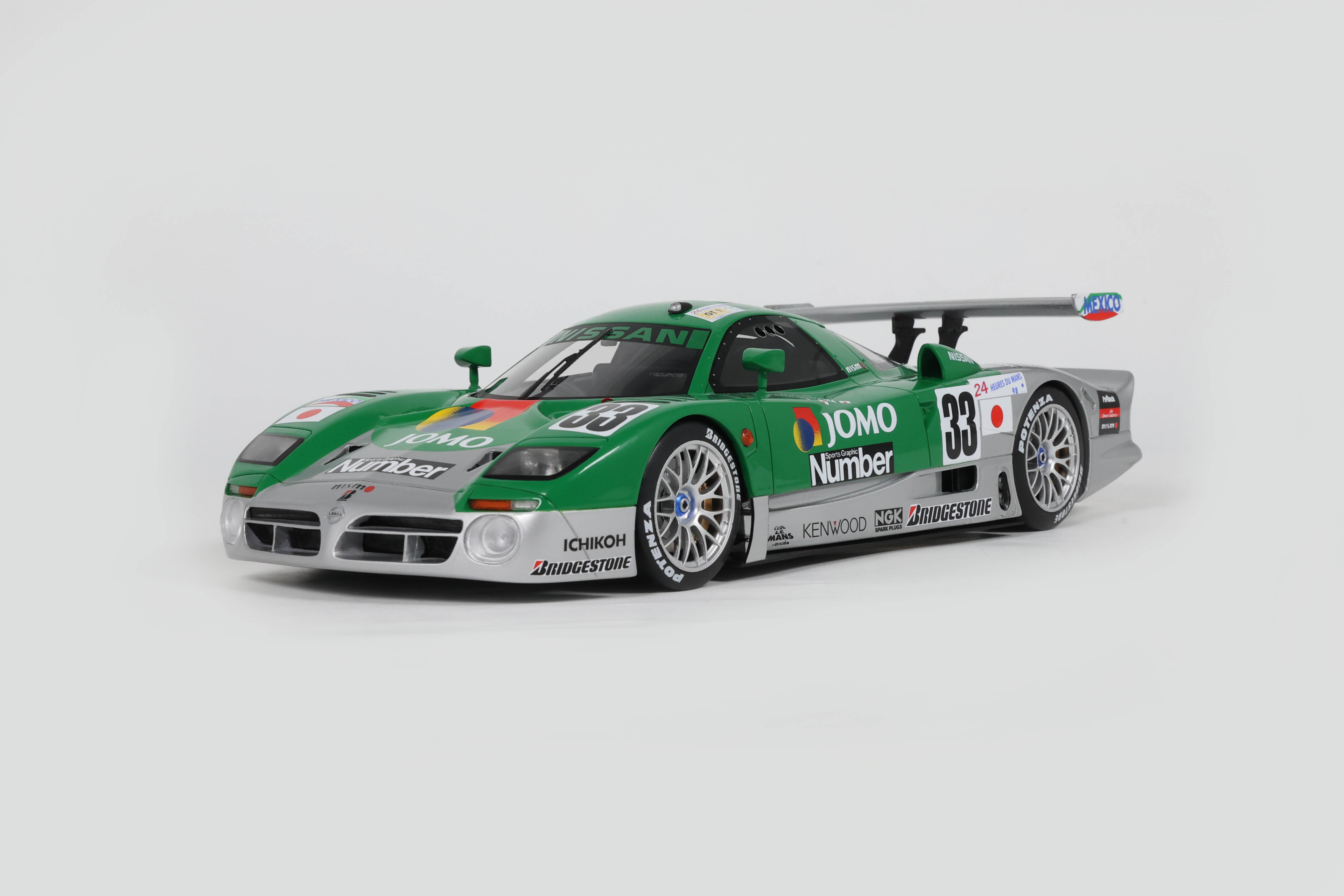 Nissan R390 GT1 Green Le Mans 1998 - 1:18